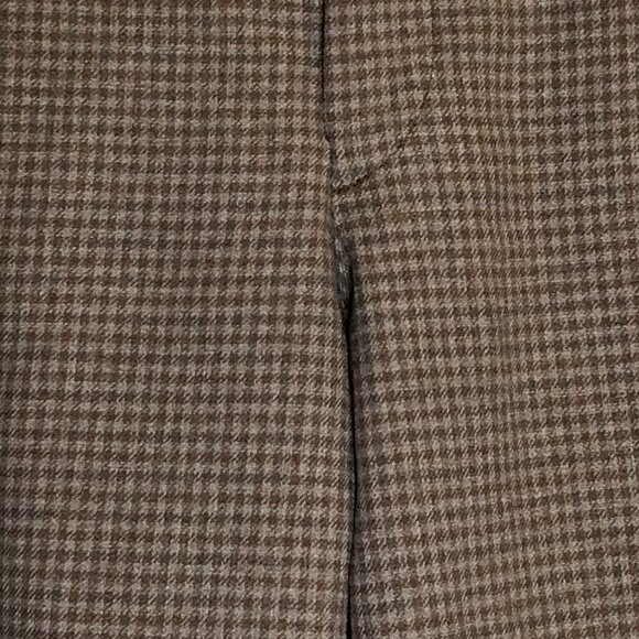 The Vintage Twin (Sears) Classic Tweed Tan/Brown Trousers Size 32/30 EUC - Picture 3 of 12